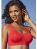 nuance Bralette-BH in kirschrot