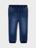 name it Thermohose in medium blue denim