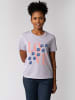 wat? Apparel T-Shirt Pfotenliebe in Lavender