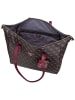Guess Shopper Latona Carryon Large Tote in Brown Logo