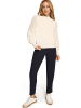 Zero  Pullover mit hohem Kragen in Eggnog