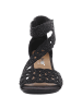 rieker Sandalette in schwarz