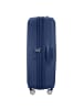American Tourister Soundbox - 4-Rollen-Trolley 77 cm erw. (gelb) in midnight navy