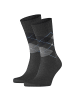 Burlington Socken 2er Pack in Anthrazit