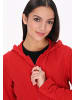 myMo ROCKS Damen Fleecejacke in Rot