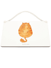 Mr. & Mrs. Panda Deko Schild Katze Mittelfinger ohne Spruch in Transparent