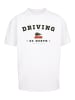 F4NT4STIC Heavy Oversize T-Shirt Driving Home Weihnachten in weiß