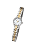 Regent Analog-Armbanduhr Regent Metallarmband silber, gold klein (ca. 18,5mm)