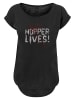 F4NT4STIC Long Cut T-Shirt Stranger Things Hoppers Live Netflix TV Series in schwarz