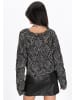 myMo ROCKS Pullover in black offwhite