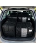 relaxdays 4x Umzugstasche in Schwarz - 100 l