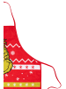 The Grinch The Grinch Schürze - Feelin Grinchy Kochschürze in rot