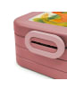 Mr. & Mrs. Panda MEPAL Bentobox Huhn Stolz Design ohne Spruch in Rot Pastell