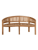 ebuy24 Gartenbank Boca Teak Dekor 150 x 60 cm