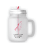 Mr. & Mrs. Panda Trinkbecher Axolotl Tanzen mit Spruch in Transparent