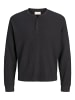 Jack & Jones Langarm-T-Shirt in Black