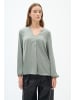 InWear Langarm-Bluse RindaIW Gerade Passform in Agave Green