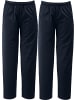 Erwin Müller Sweat Freizeithose, lang 2er-Pack in dunkelblau