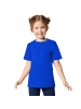 tectake Einfarbiges T-Shirt für Kinder, blau