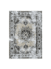 Beliani Kurzflor ALMUS in Grau/Beige - (W) 140 x (H) 1 x (L) 200 cm