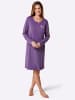WITT WEIDEN Sleepshirts in rosé-lila-bedruckt + lila