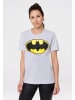 Logoshirt T-Shirt Batman - Logo in grau-meliert