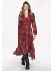 DreiMaster Women Dress in red check