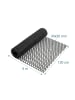 relaxdays Rasenschutzgitter in Schwarz - (B)1,3 x (T)5 m