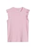 Marc O'Polo DENIM Ärmelloses Volant-Top regular in Light Pink