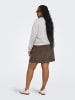 ONLY Carmakoma Sweatshirt in Light Grey Melange