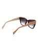 Bulget Damen Sonnenbrillen Schmetterling Braun