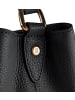Lazarotti Bologna Leather Crossbody Beuteltasche Leder 25 cm in black