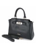 Kaerlek Handtasche in schwarz