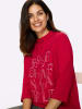 Sieh an! Sweatshirt in rot