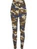 Urban Classics Leggings in summerolive camo