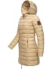 Marikoo Steppmantel Rose-Stepp in Beige