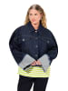 Ulla Popken Jeansjacke in dark blue denim