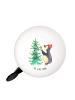 Mr. & Mrs. Panda Fahrradklingel Pinguin Weihnachtsbaum ohne Spruch in Weiß