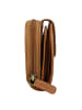 Greenburry Tornado Geldbörse RFID Schutz Leder 14 cm in peanut brown