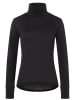 super.natural Merino Longsleeve W SKIING ROLL NECK in schwarz