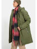 Camel Active teXXXactive® Funktionsmantel aus recyceltem Polyester in Dunkelgrün