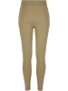 Urban Classics Leggings in khaki/brightviolet