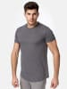 Tazzio T-Shirt Rundhals "E105" - Regular Fit- in Anthrazit
