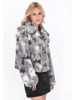 IZIA Women Jacket in grey multicolor