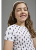 Bruno Banani T-Shirt in weiß gemustert