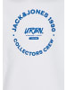 JACK & JONES Junior Hoodie 'Simon' in weiß