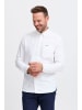 FQ1924 Businesshemd FQSTEVEN oxford LS shirt in Weiß
