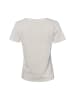 Franco Callegari T-Shirt in beige weiß