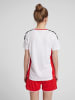 Hummel T-Shirt Hmlauthentic Damen in WHITE/TRUE RED
