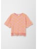 s.Oliver T-Shirt kurzarm in Orange-pink